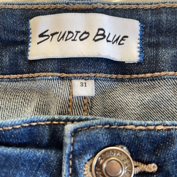 STUDIO BLUE Jeans Ecu Studio Blue Jeans Poshmark